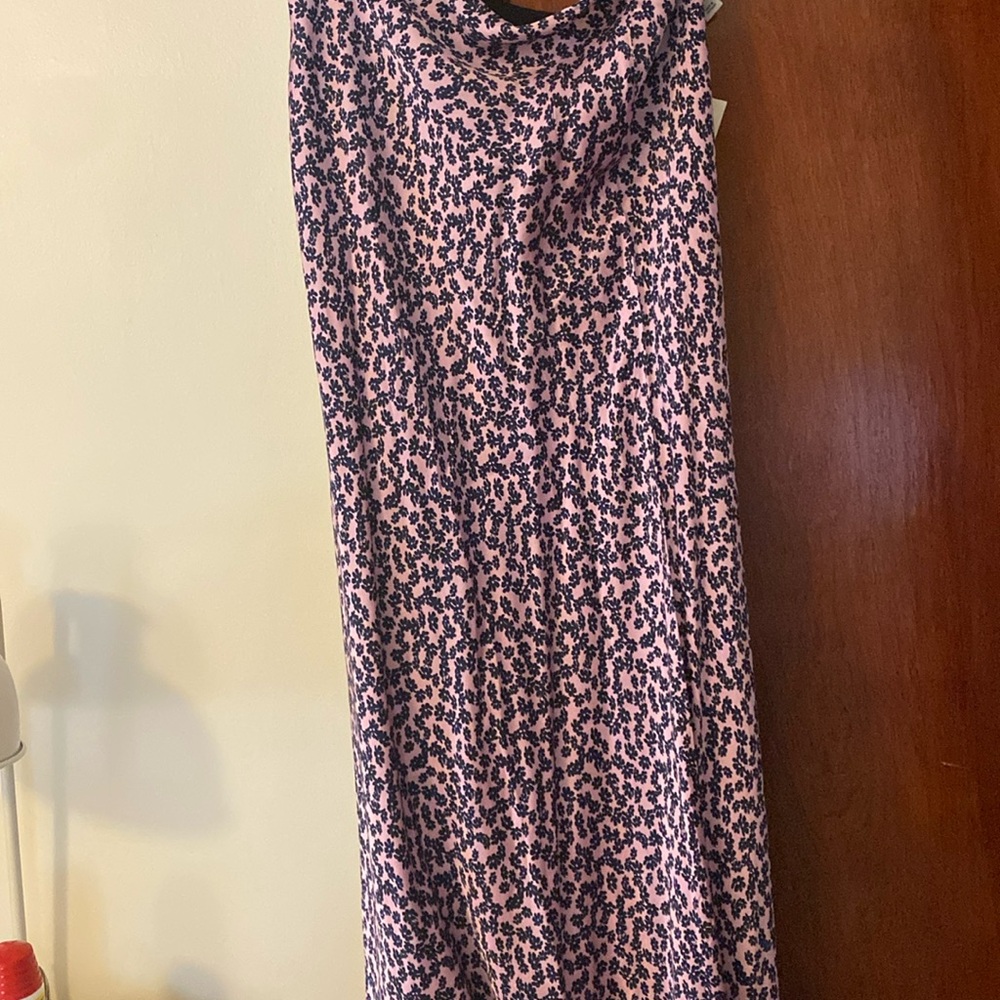 On 34th satin maxi skirt